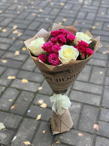 Букет цветов из: Розы в Лежнево